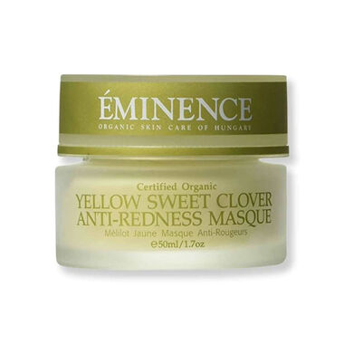 eminence organic skin care yellow sweet clover antiredness masque